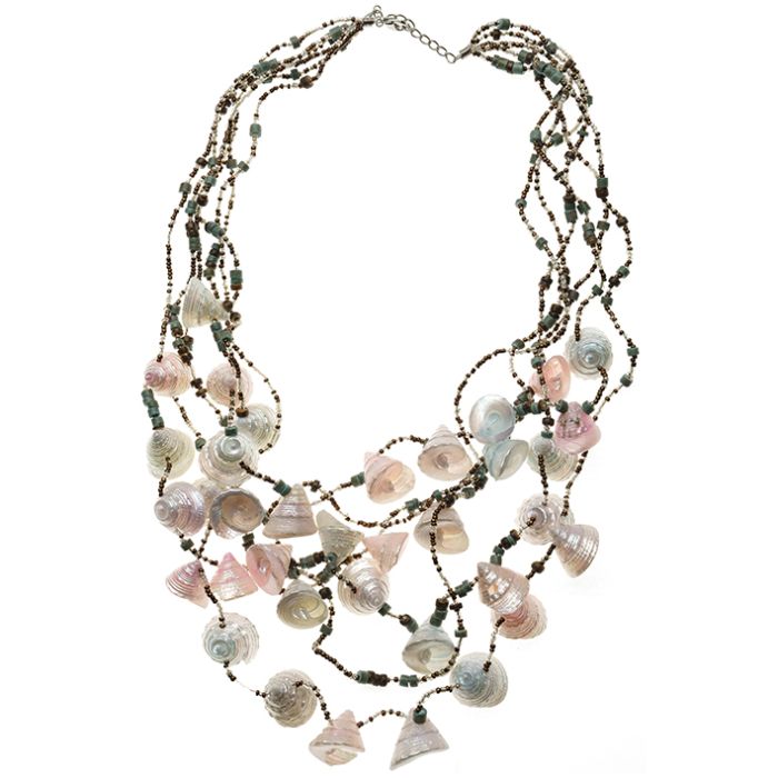 UG085 Light shell necklace