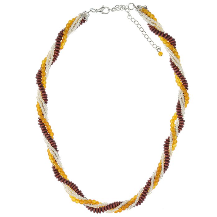 UG145 Beaded and beaded necklace