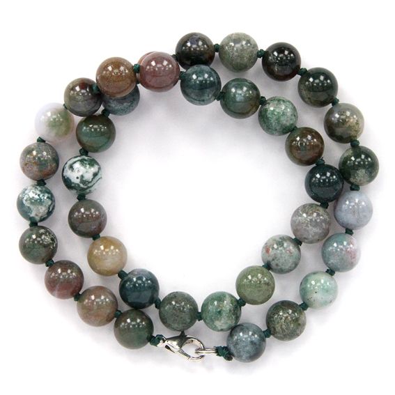 BUS014-10 Beads Jasper d.10mm, L.48cm