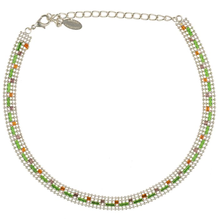 UG109 Multicolour beaded choker