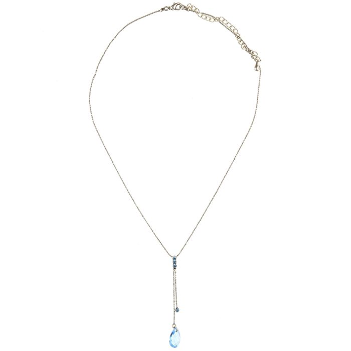 UG121 Blue crystal necklace