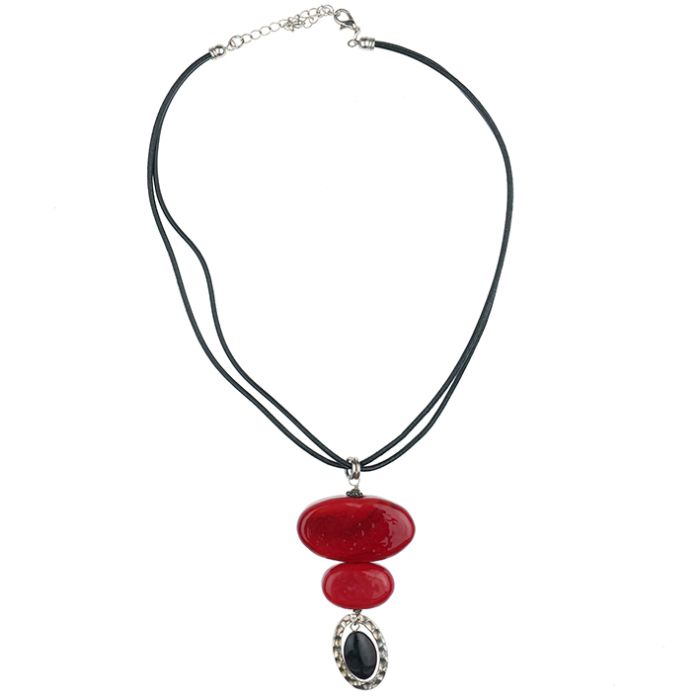 UG211 Ceramic Bead Necklace